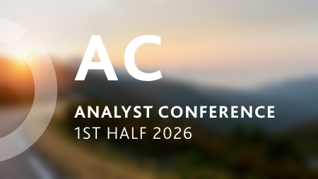 Recording of the analyst conference H1 2026 Image with link to the Analyst Conference H1 2026