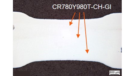 CR780Y980T-CH-GI: High strength complex phase steel with improved ...